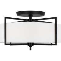 Perno 3-Light Large Semi Flush Mount