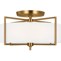 Perno 3-Light Large Semi Flush Mount