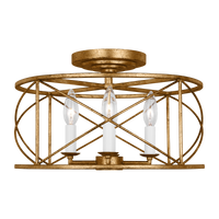 Beatrix 4-Light Medium Semi Flush Mount