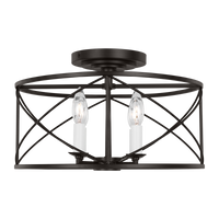 Beatrix 4-Light Medium Semi Flush Mount