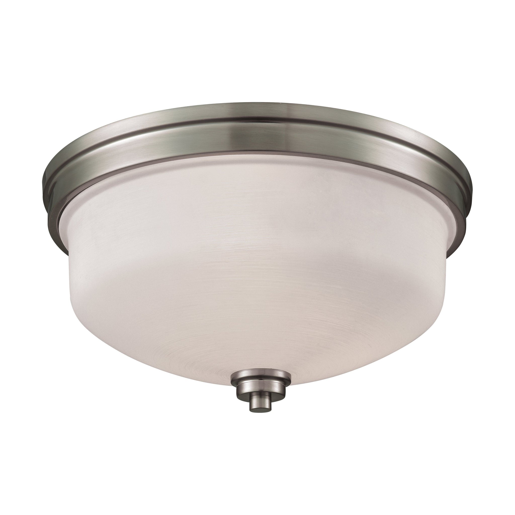 Casual Mission 13" Wide 3-Light Flush Mount