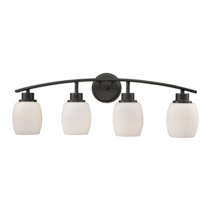 Casual Mission 28" Wide 4-Light Vanity Light