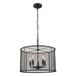 Williamsport 18" Wide 5-Light Chandelier