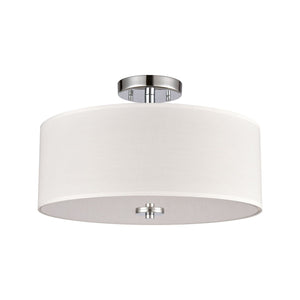 Oakland 16" Wide 2-Light Semi Flush Mount