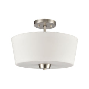 Winslow 15" Wide 3-Light Semi Flush Mount