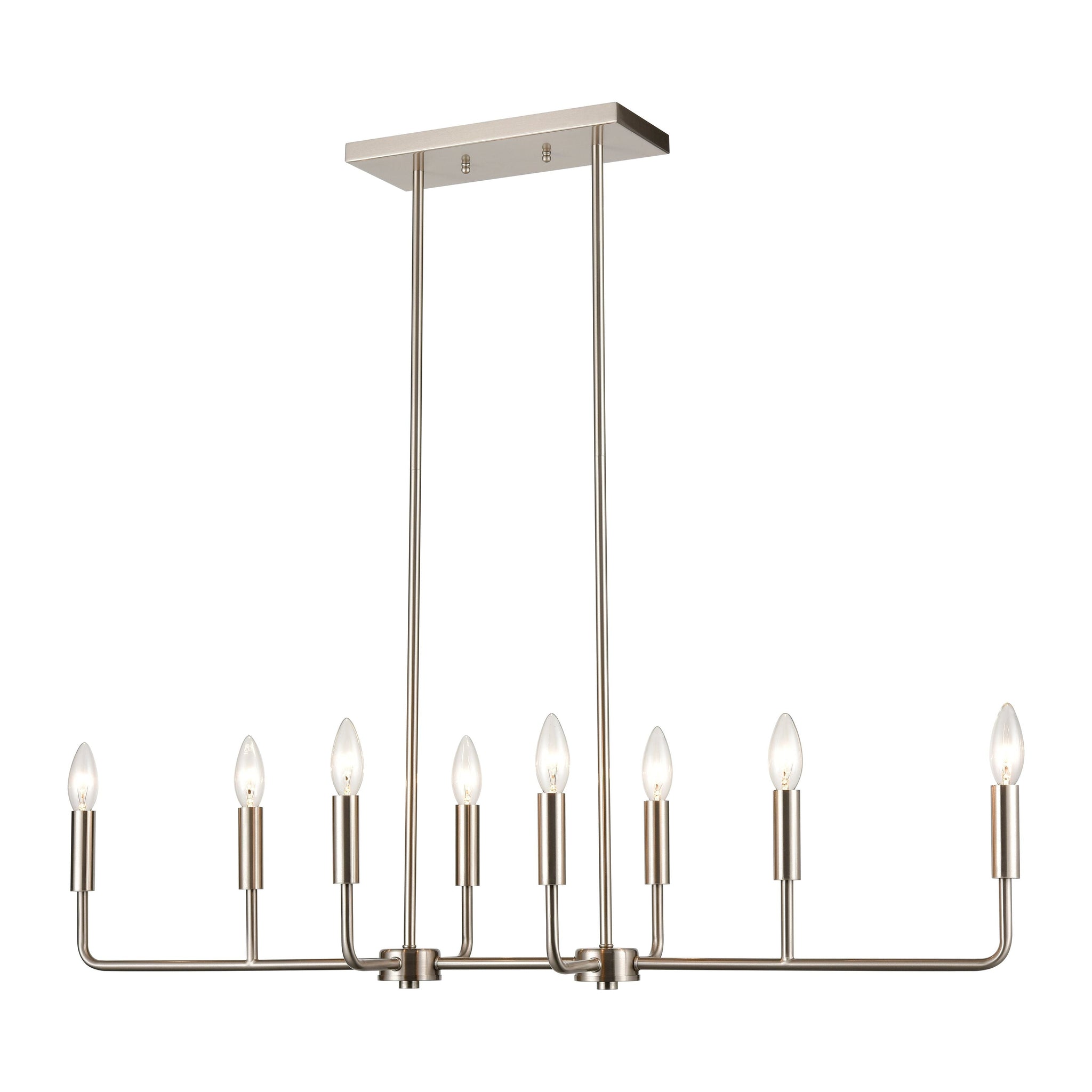 Park Slope 39" Wide 8-Light Linear Chandelier