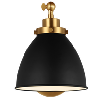 Wellfleet 1-Arm Dome Task Sconce