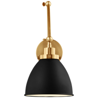 Wellfleet 2-Arm Dome Task Sconce