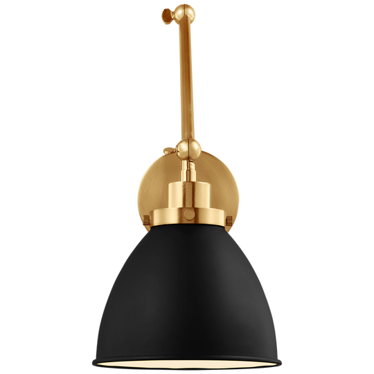 Wellfleet 2-Arm Dome Task Sconce