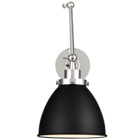Wellfleet 2-Arm Dome Task Sconce