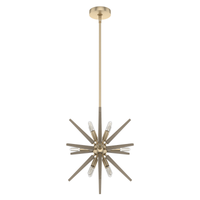 Jupiter Star 12-Light Pendant 18"
