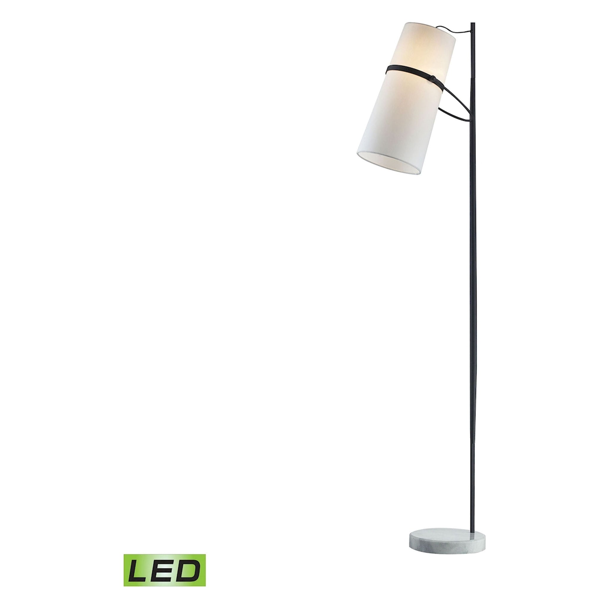 Banded Shade 70" High 1-Light Floor Lamp