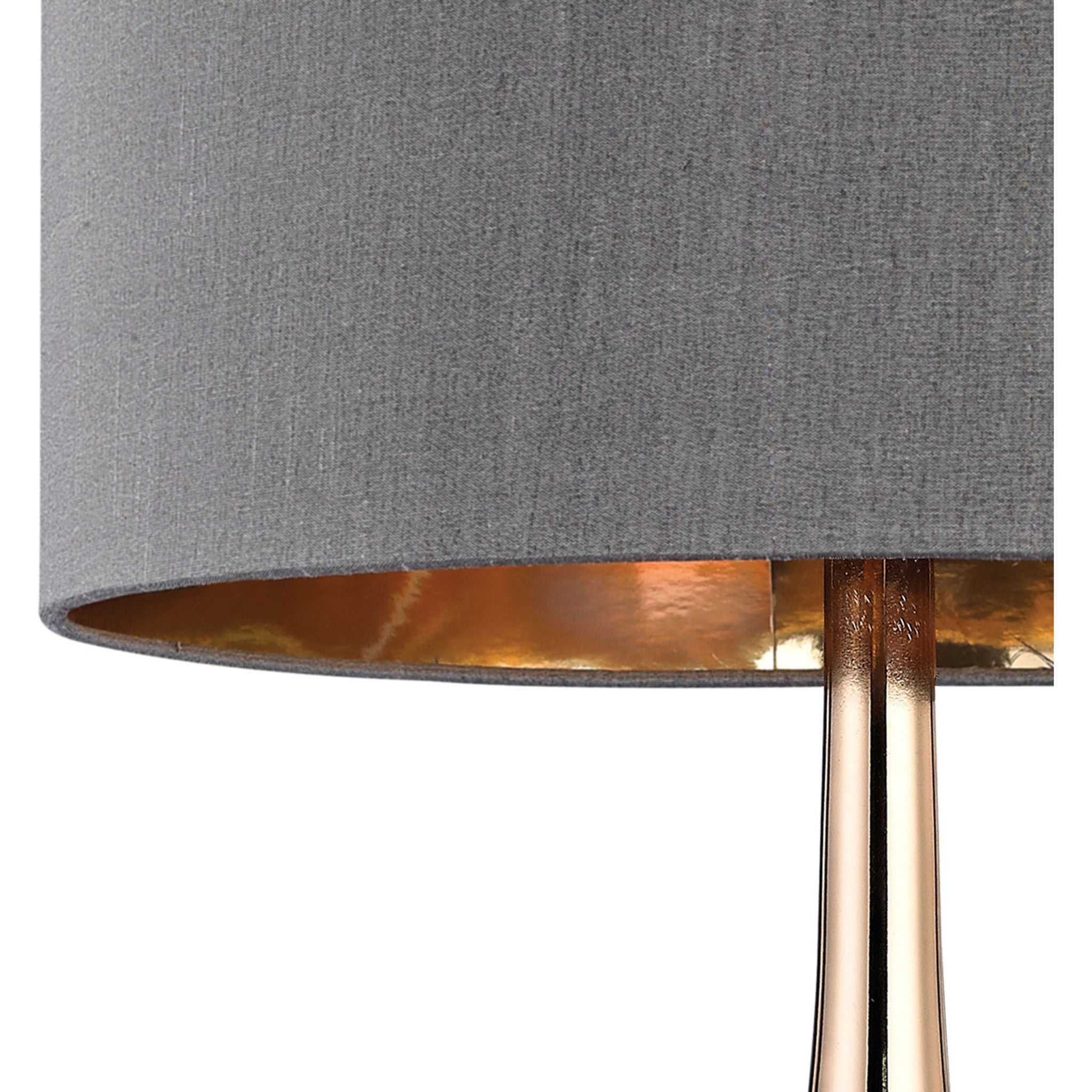Cone Neck 18.5" High 1-Light Table Lamp