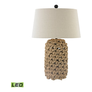 Rope 29.5" High 1-Light Table Lamp