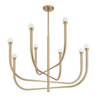 Dahlia 36" 8-Light Chandelier