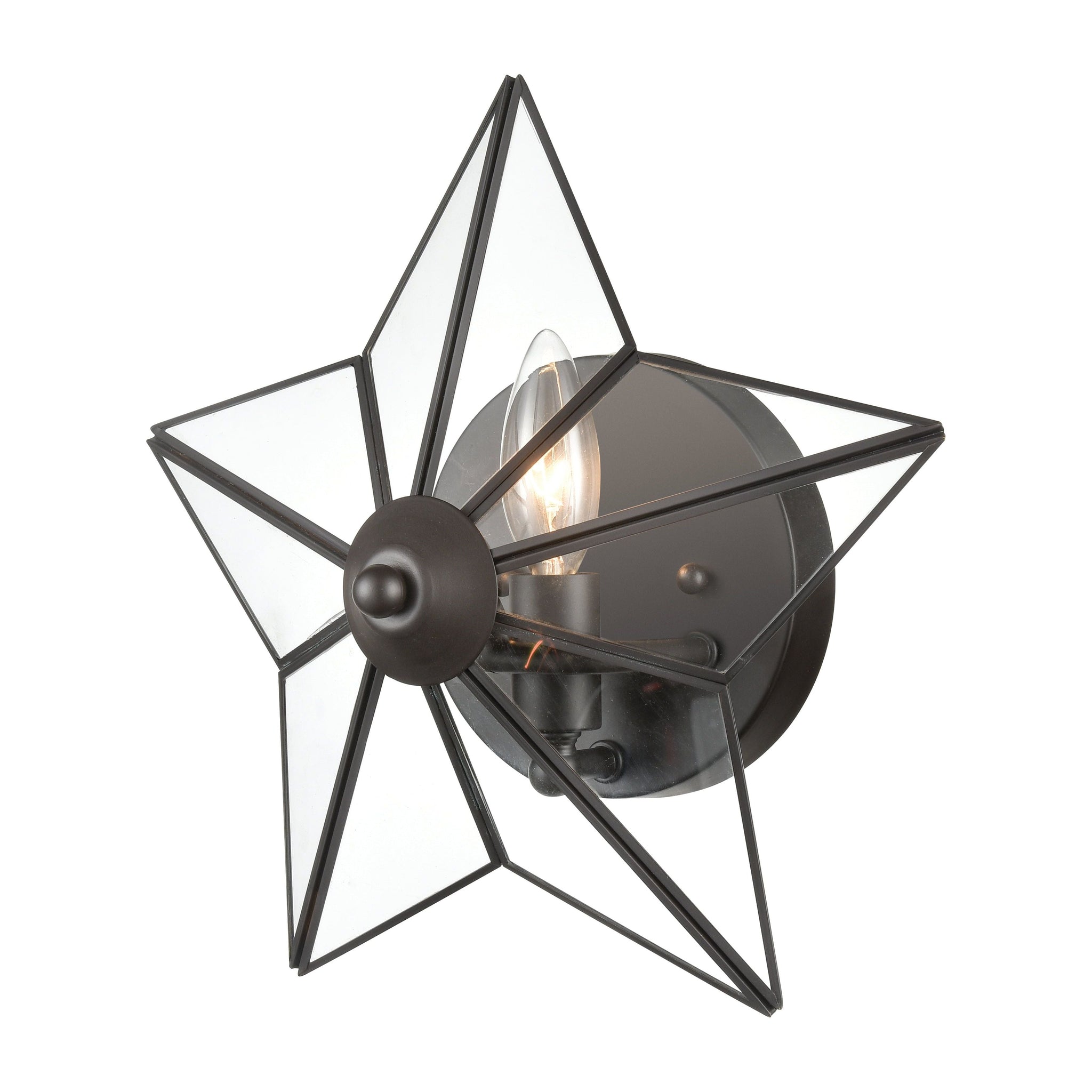 Moravian Star 12" High 1-Light Sconce