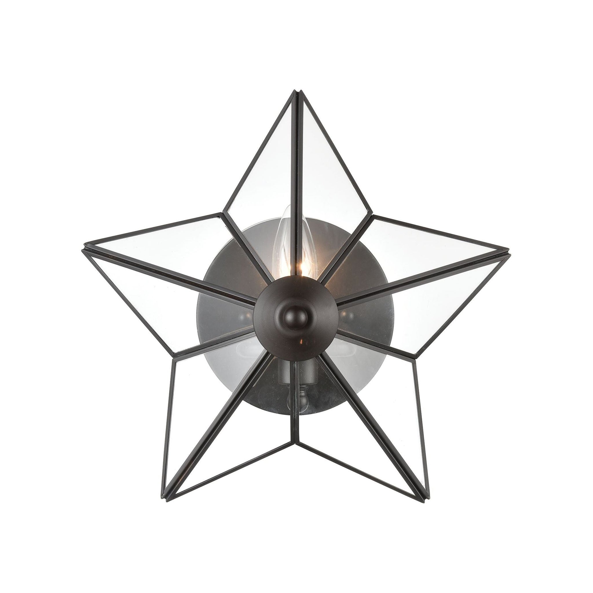 Moravian Star 12" High 1-Light Sconce