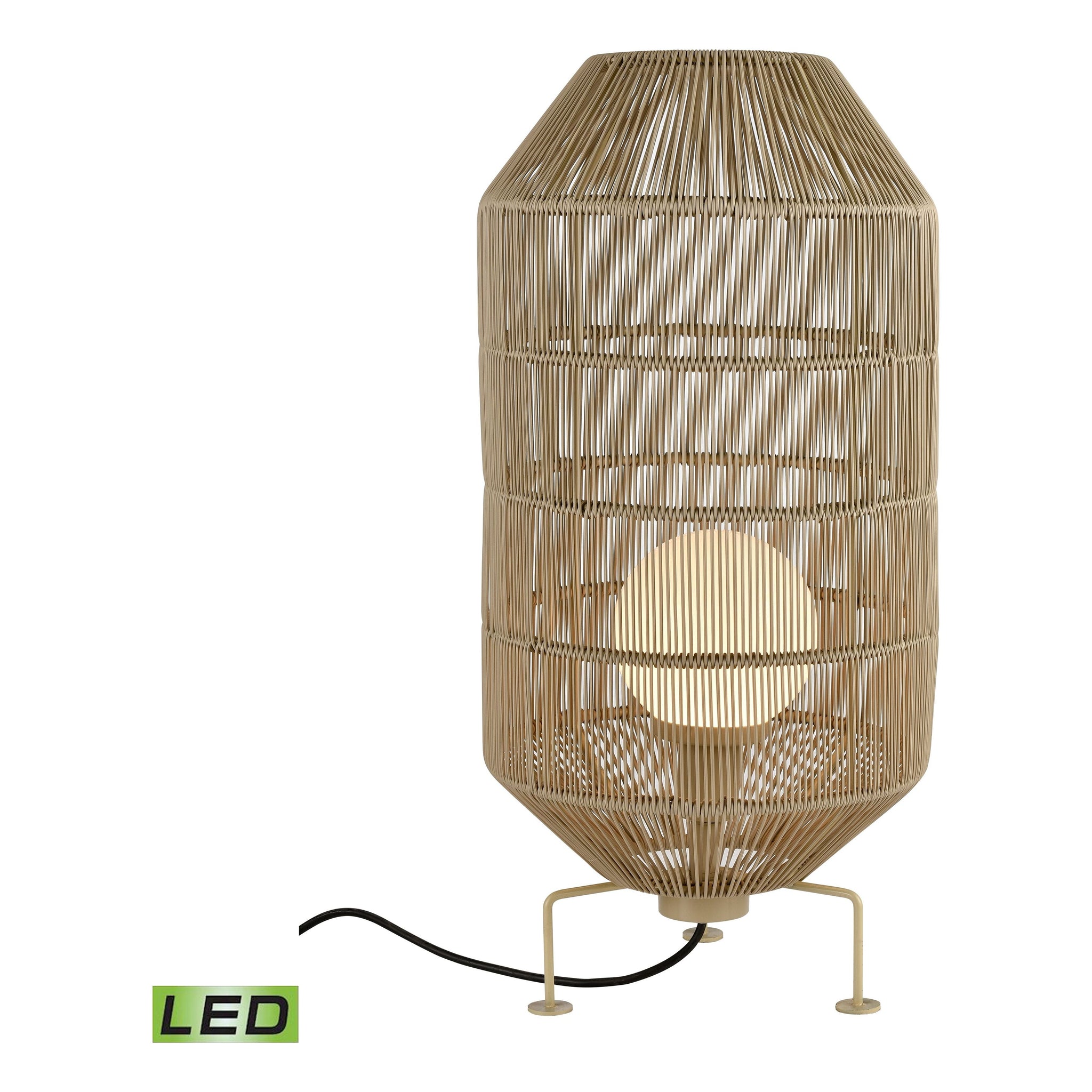 Corsica 32" High 1-Light Outdoor Floor Lamp