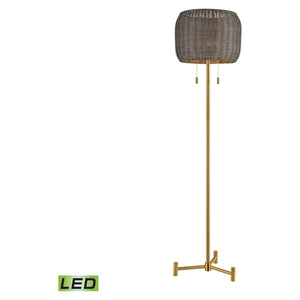 Bittar 61.5" High 2-Light Floor Lamp