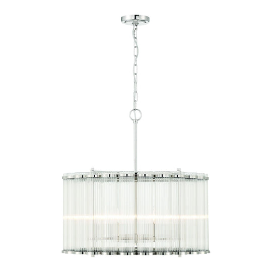 Glasbury 24" 6-Light Chandelier