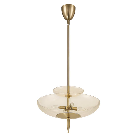 Fiorello 21" 4-Light Convertible Pendant