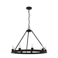 Saddlewood 9-Light Chandelier
