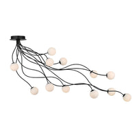 Athena 12-Light 59" LED Semi-Flush Mount
