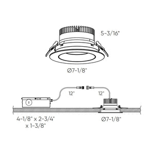 Revolve 6" Gimbal Recessed (Dim-to-Warm)