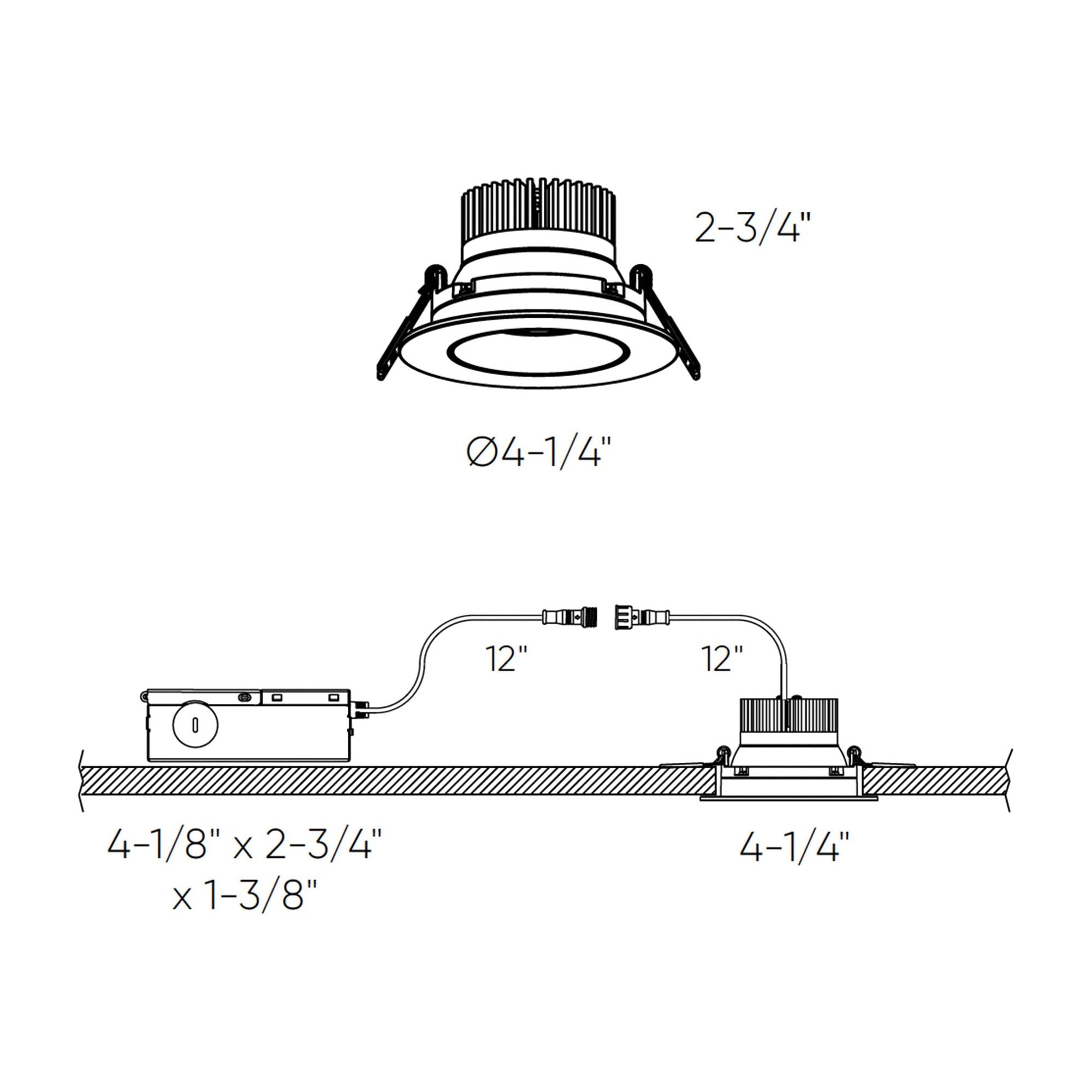 Revolve 3.5" Gimbal Recessed (Dim-to-Warm)