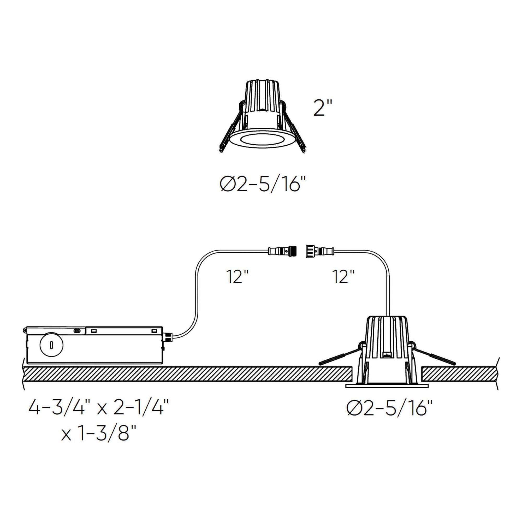 RGR Round Regressed Recessed Light