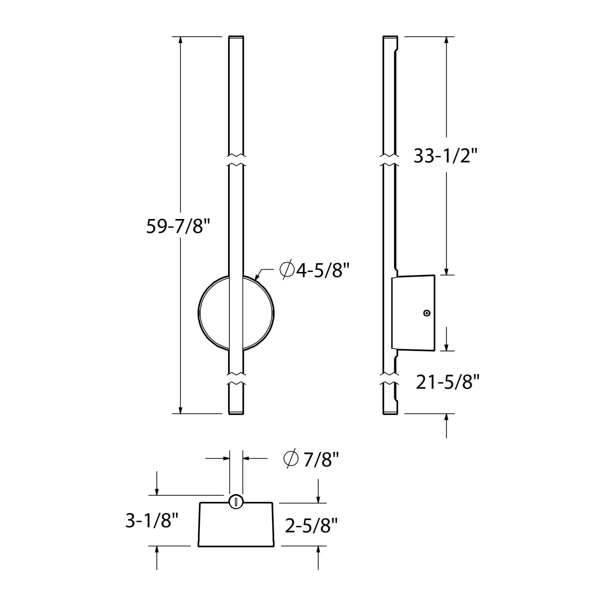 Midnight 60" Indirect Linear Wall Sconce