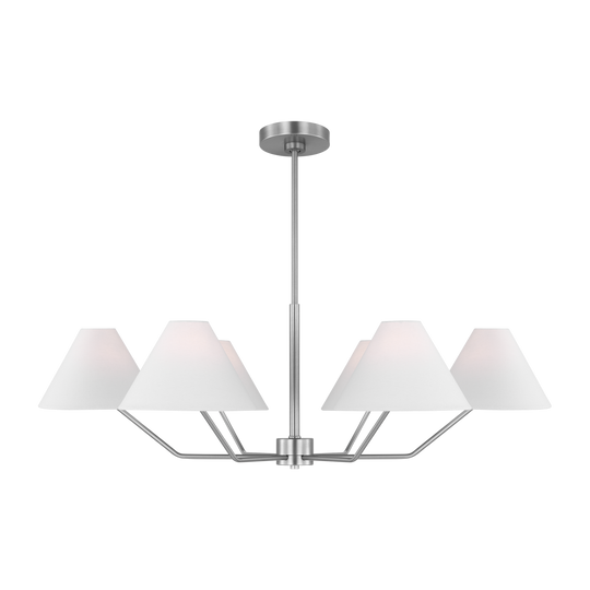 Burke 6-Light Large Chandelier