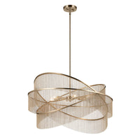 Khaite 32" 6-Light Chandelier