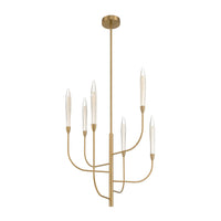 Calle 28" 6-Light LED Chandelier