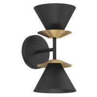 Tremolo 12" 2-Light Wall Sconce