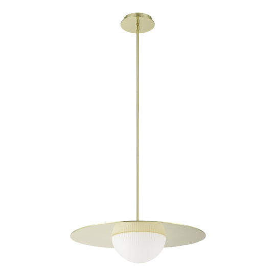Solstice 22" 5CCT LED Convertible Pendant