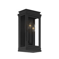 Lundon 13" 3-Light Outdoor Wall Light