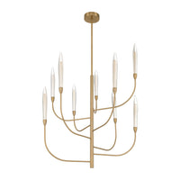 Calle 36" 9-Light LED Chandelier