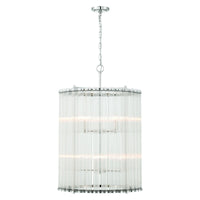Glasbury 27" 8-Light Chandelier