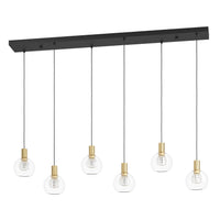 Terque 54" 6-Light 3CCT LED Pendant