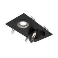 Pivot Double 4" Flat Recessed LED Gimbal Light