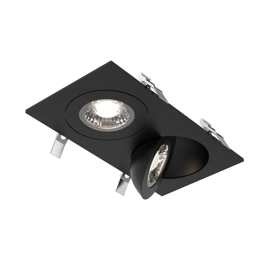 Pivot Double 4" Flat Recessed LED Gimbal Light