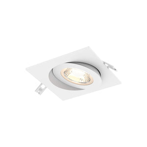 Pivot CCT Flat Square LED Recessed Gimbal