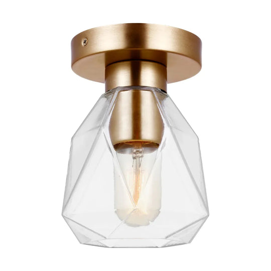 Quinn One Light Wall / Ceiling Semi-Flush Mount