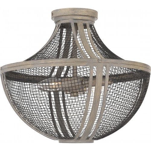Hallie 2-Light Semi Flush Mount