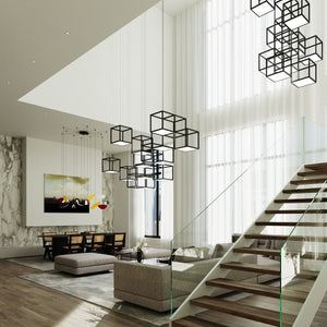 Cubix 12-Light LED Pendant