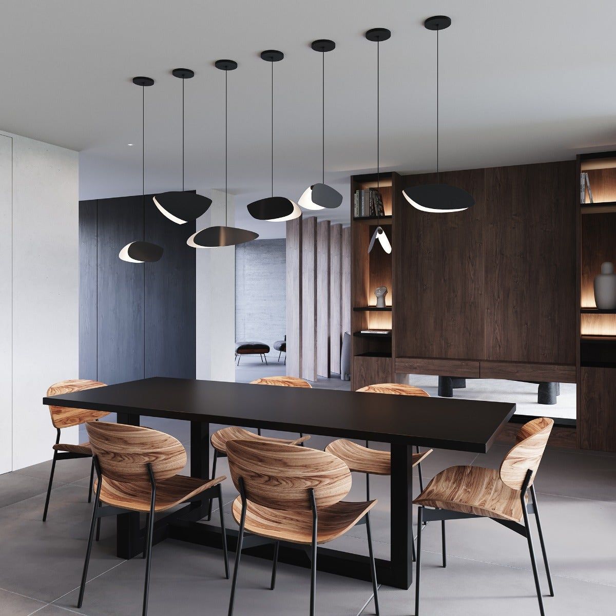 Papillons LED Large Pendant