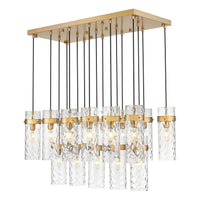 Fontaine 17-Light Linear Chandelier