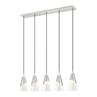 Aimie 5-Light Linear Chandelier