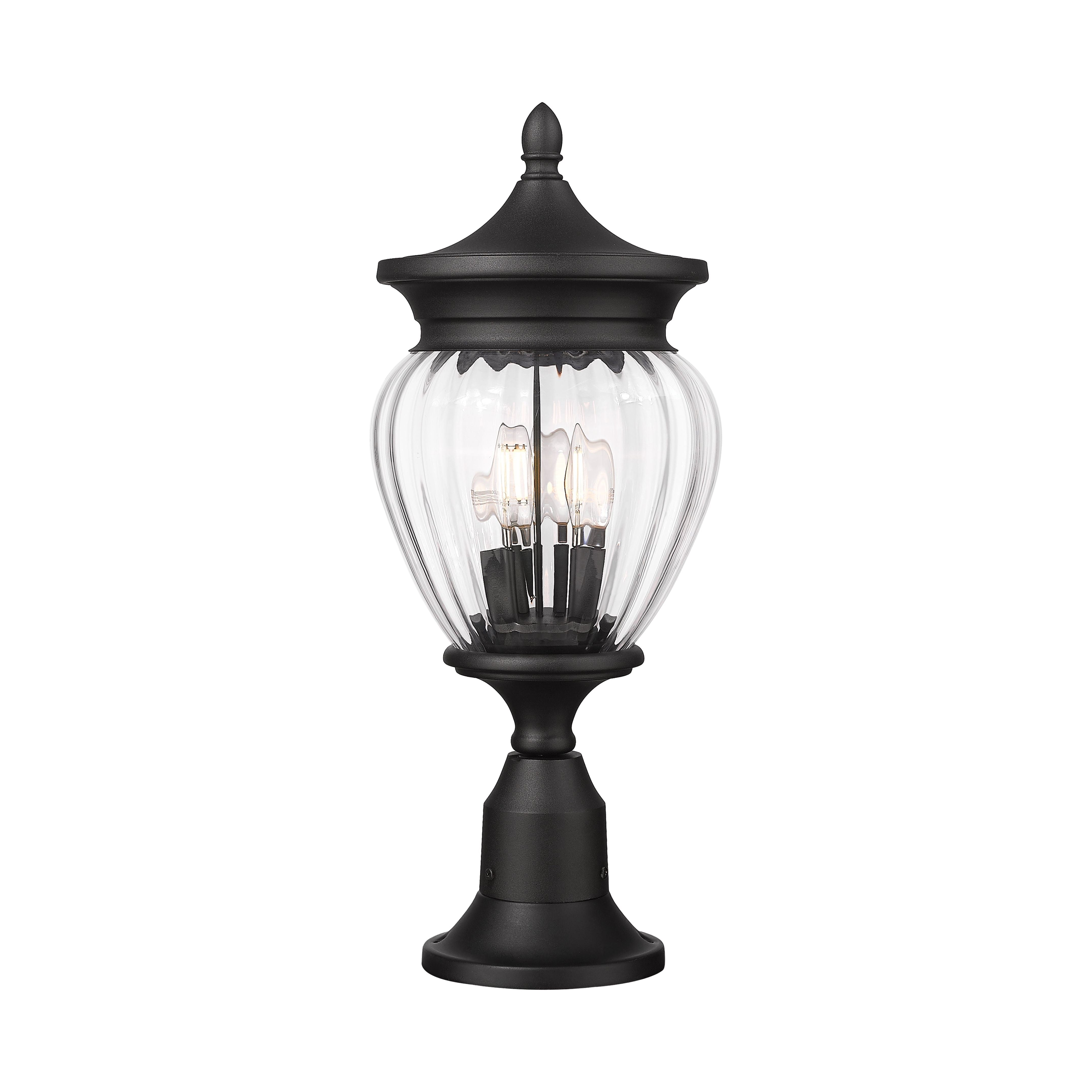 Davina 3-Light Outdoor Pier Mounted Fixture